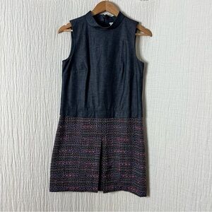 Halogen Mixed-Media Tweed Dress size XS Petite